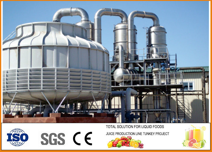 SS304 900-1000 T/day Tomato Paste Processing Line 1291.6kw  Power