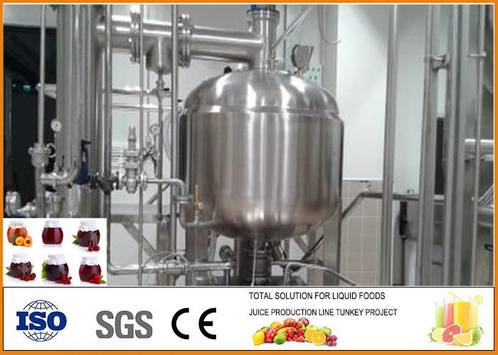 Small fruit and vegetable concentrated paste production line