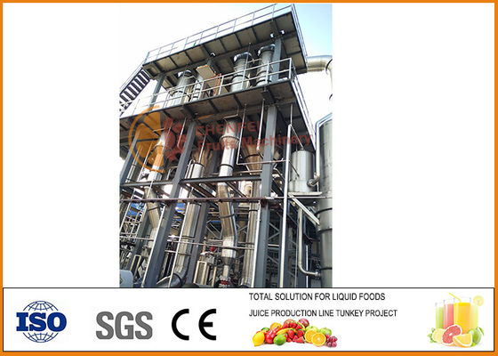 Omlooptype Veelvoudige Effect Verdampings Enige Machine Aangepaste Dimensie