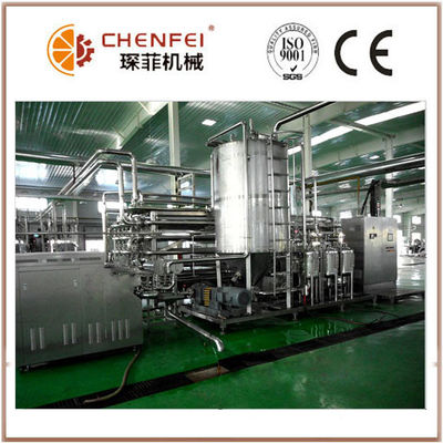 Tubulaire UHT-Sterilisatormachine 100kg/H voor Fruit en Groentesap