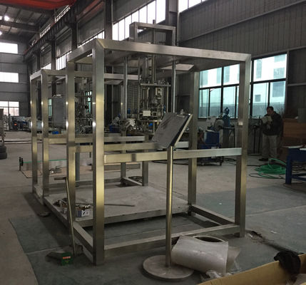 SS304 sap en Jam Dubbele Hoofden het Aseptische Vullen Machine 1,5 kW Machts